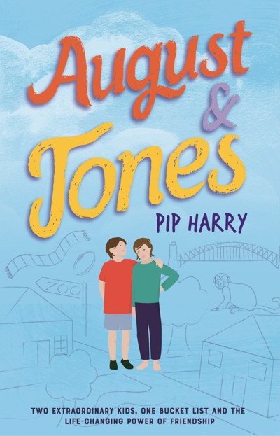 book cover for August and Jones